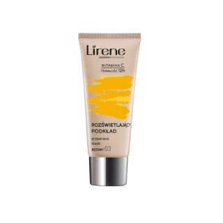 Lirene Illuminating foundation that restores skin's radiance 03 Beige 30 ml