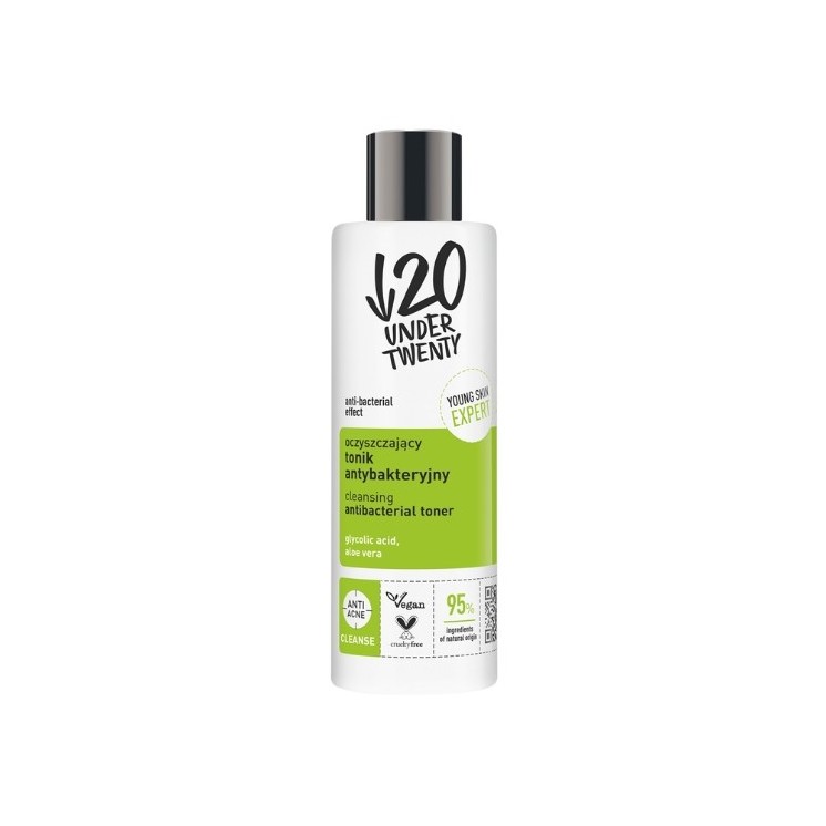 Under Twenty Anti Acne oczyszczający tonik do twarzy 200 ml