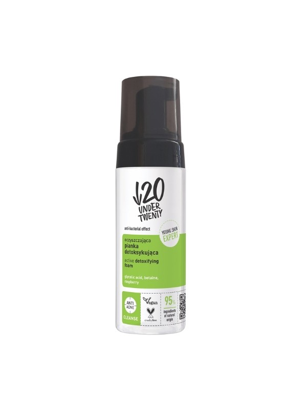 Under Twenty Anti-Akne-Reinigungs- und Entgiftungsschaum, 150 ml