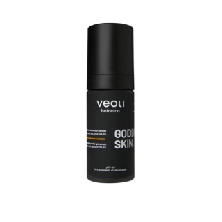 Veoli Botanica Goddess Skin Aufhellendes und beruhigendes Gesichtsserum mit Ascorbinsäure 10 % und EGCG 5 % 30 ml