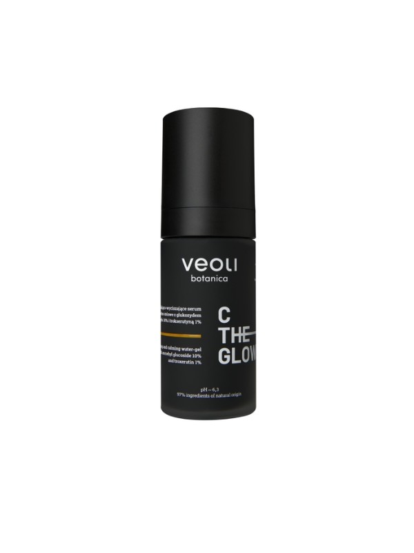 Veoli Botanica C The Glow brightening and calming water-gel Facial Serum with ascorbyl glucoside 10% 30 ml