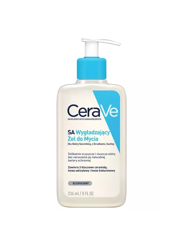 Гель для вмивання Cerave SA Smoothing Washing Gel для грубої, горбкої та сухої шкіри 236 мл