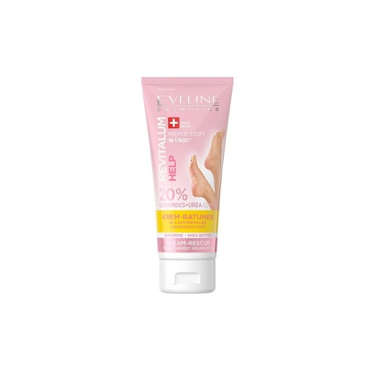 Eveline Revitalum Help Rescue crème voor extreem ruwe voeten 75 ml