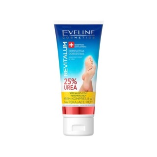 Eveline Revitalum 25% Urea Crème-kompres voor gebarsten hielen 75 ml