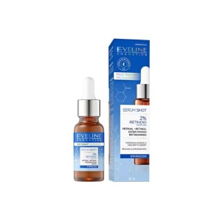 Eveline Serum Shot Faltenreduzierende Behandlung mit 2% Retinoid-Komplex 18 ml