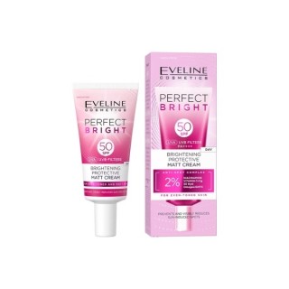 Eveline Perfect Bright Verhelderende en Beschermende Matte Gezichtscrème SPF50 30 ml