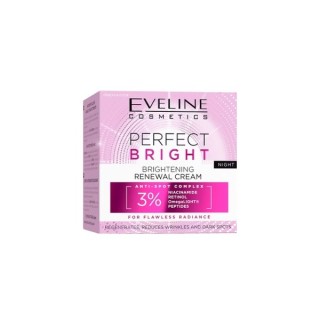 Eveline Perfect Bright Aufhellende und verjüngende Nachtgesichtscreme 50 ml