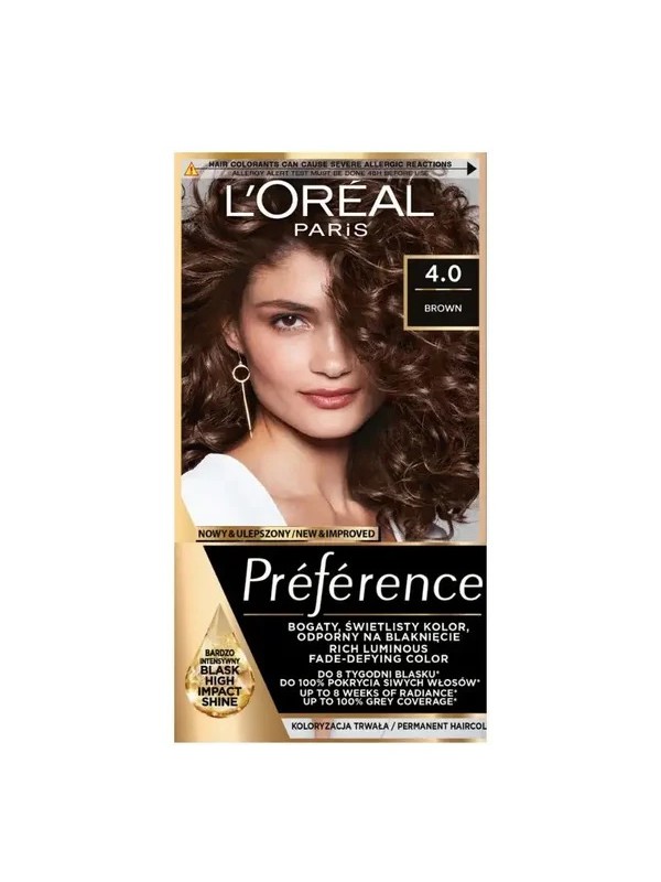 L'oreal Preference Фарба для волосся /4/ Коричнева