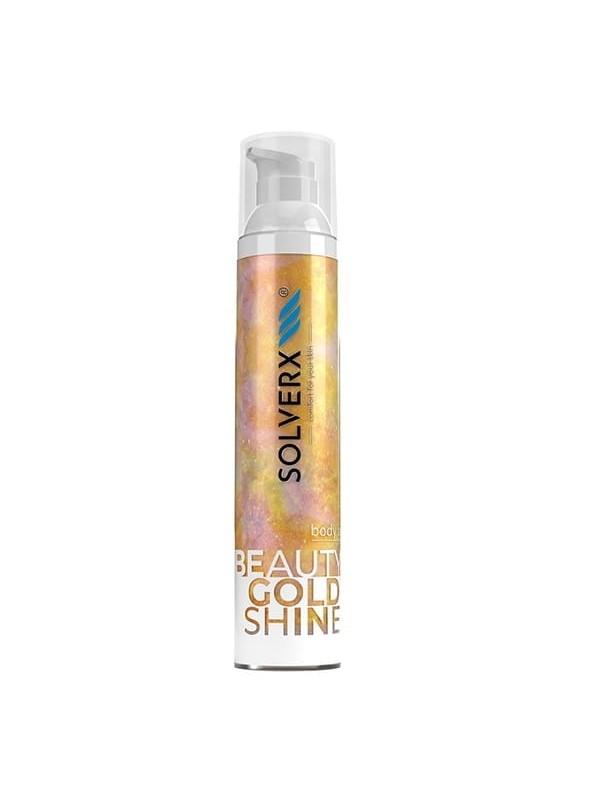 Гель-олія для обличчя та тіла Solverx Beauty Gold Shine 100 мл