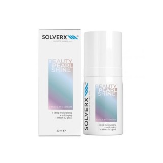 Крем для обличчя та очей Solverx Beauty Pearl Shine 30 мл