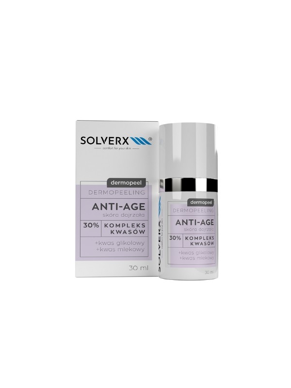 Peeling для обличчя Solverx Dermopeel 30% гліколева кислота 30 мл