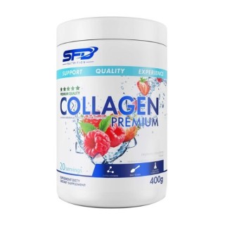 SFD Collagen Premium Raspberry & Strawberry 400 g