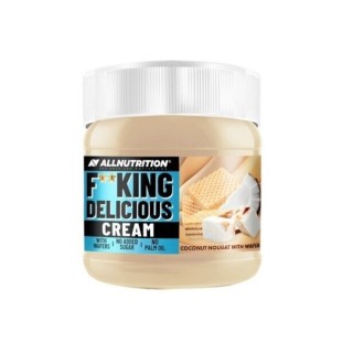 AllNutrition Fitking Delicious Cream Krem nugatowo-kokosowy z waflami 200 g