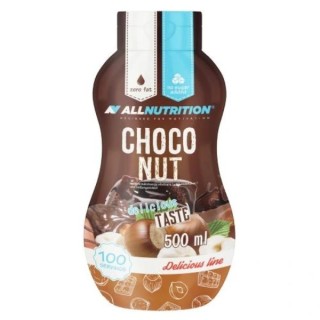 Солодкий шоколадно-горіховий Sos AllNutrition Choco Nut 500 мл