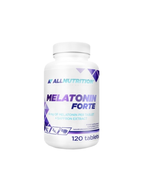 AllNutrition Melatonine Forte + Saffraan 120 tabletten