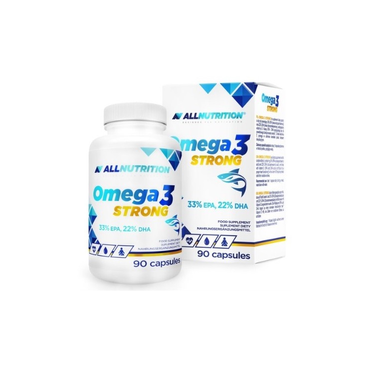 AllNutrition Omega 3 Stark 90 Kapseln