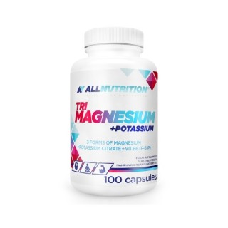 AllNutrition Tri Magnesium + Potassium 100 капсул