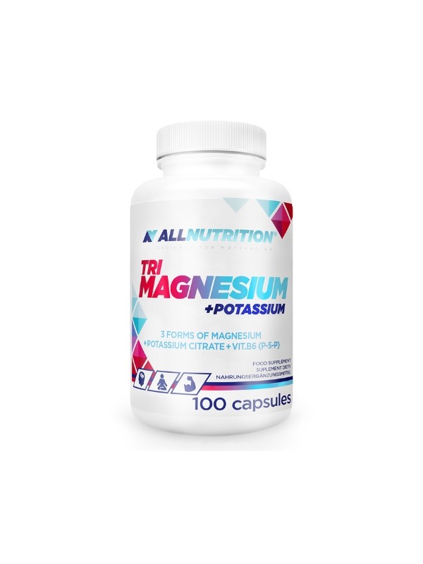 AllNutrition Tri Magnesium + Kalium 100 Kapseln