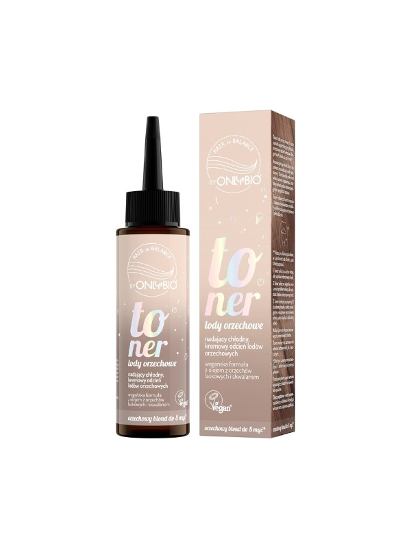 OnlyBio Hair in Balance Toner do włosów Lody Orzechowe 100 ml 