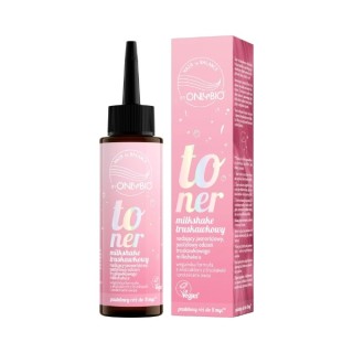 OnlyBio Hair in Balance Toner do włosów Truskawkowy Milkshake 100 ml