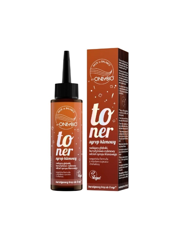 OnlyBio Hair in Balance Toner do włosów Syrop Klonowy 100 ml 