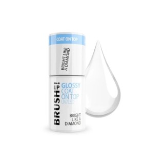 BrushUp! Гібридний Top Glossy Coat on Top Bright Like a Diamond 5 г