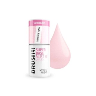 BrushUp! Super Base Must Be Baza hybride Sparkle Pink 5 g