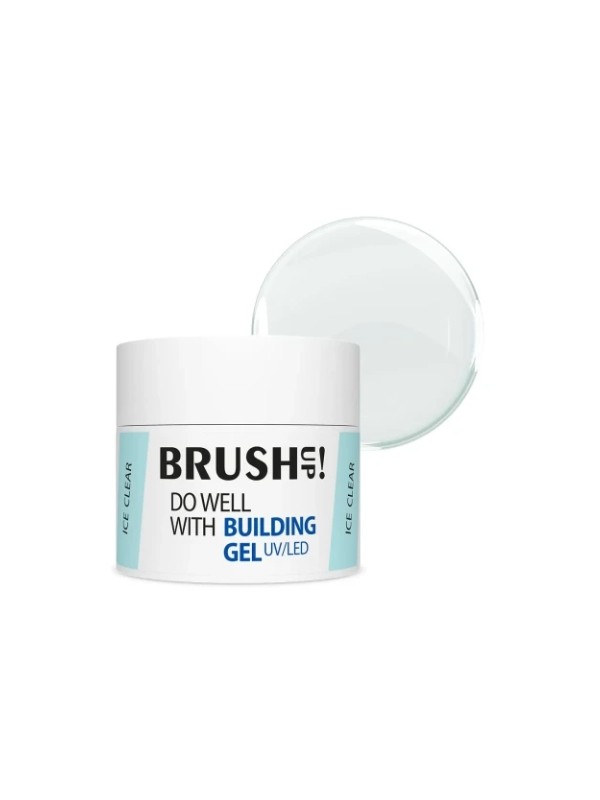 BrushUp! Do Well with Building Gel zum Auftragen von Make-up Ice Clear 12 g