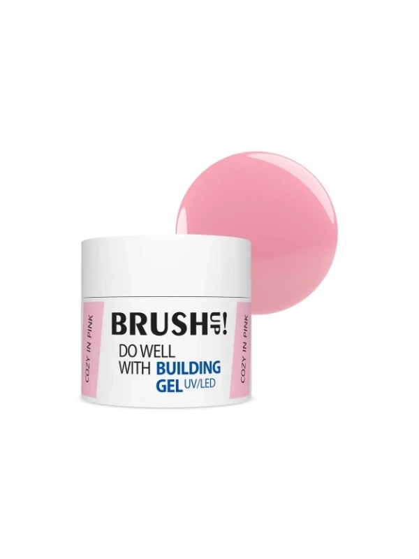 BrushUp! Do Well with Building Gel Żel budujący Cozy in Pink 12 g