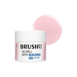 BrushUp! Do Well with Building Gel Żel budujący Dazzle in Pink 12 г