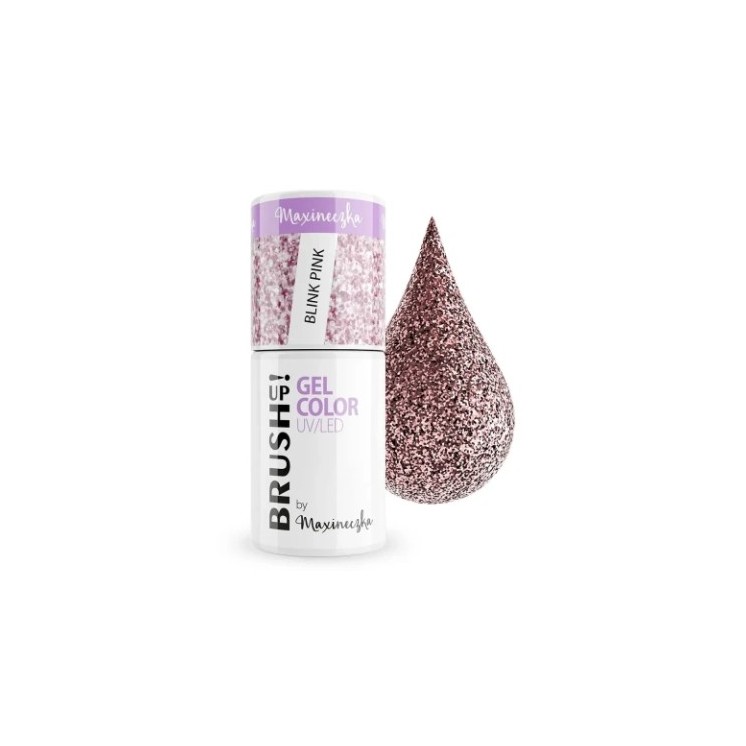 BrushUp! by Maxineczka Blink Pink Hybrid-Nagellack 5 g