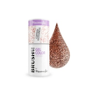 BrushUp! by Maxineczka Coppery Glossiness Hybrid Nail Polish 5 g