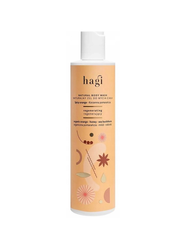 Hagi Natural Regenerating Shower Gel Spicy Orange 300 ml