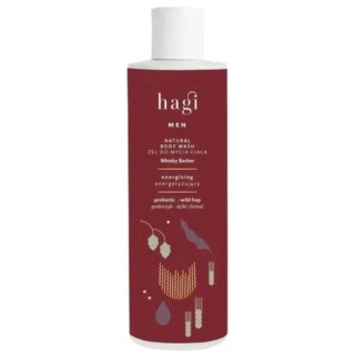 Hagi Natural Energizing Shower Gel for Men Whiskey Barber 300 ml