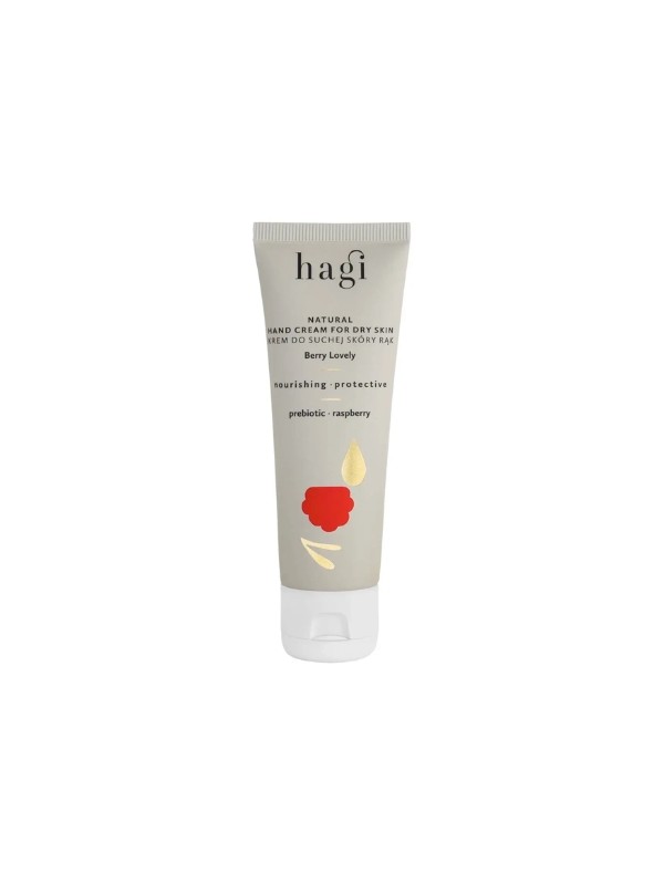 Hagi natürliche Handcreme pflegend und schützend Himbeere Chruśniak 50 ml