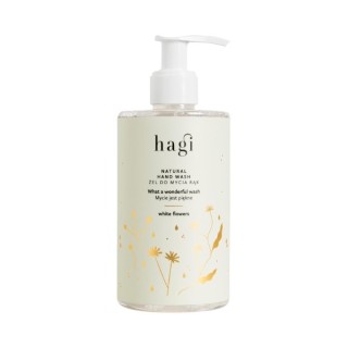 Hagi Washing is beautiful natural Hand Washing Gel White Flowers 300 ml