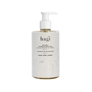 Hagi Natural Intimate Hygiene Gel Linen, Cotton and Prebiotics 300 ml