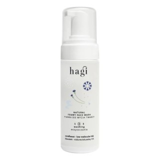 Очищаюча пінка для обличчя Hagi Natural Cornflower 150 мл