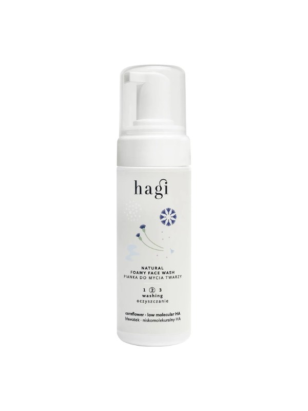 Hagi Natural Cornflower Gezichtsreinigingsschuim 150 ml