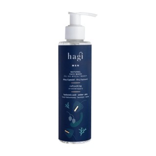 Hagi Men natürliches Gesichtsreinigungsgel für Männer. Ahoi, Kapitän! 200 ml