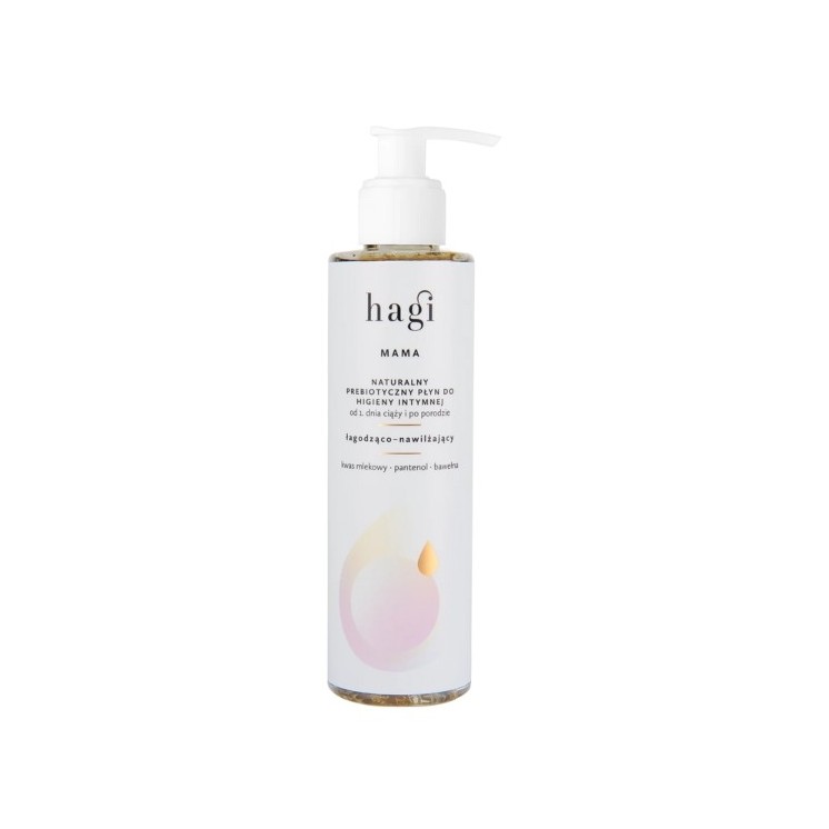 Hagi Mama natürliches präbiotisches Intimhygienefluid ab dem 1. Tag der Schwangerschaft und nach der Entbindung 200 ml