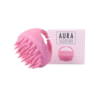 Sister Young Aura Scalp Washing and Massage Brush Pink 1 piece