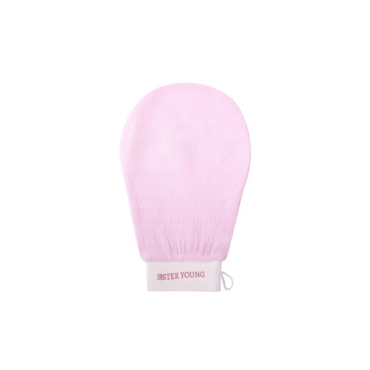 Sister Young Nova Rękawica złuszczająca do ciała Pink 1 sztuka