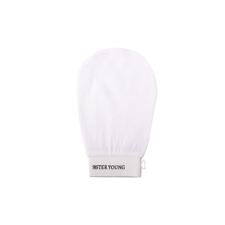 Sister Young Nova Body Exfoliating Glove White 1 st.