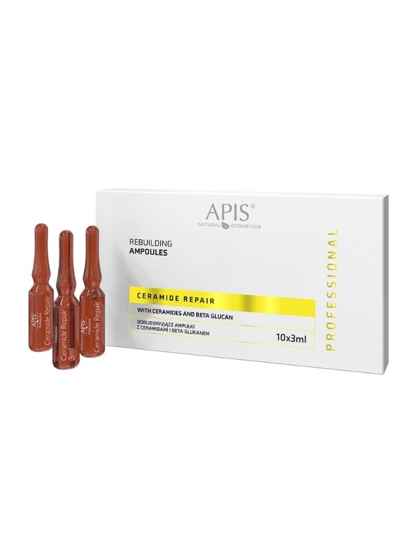 Apis Ceramide Repair odbudowujące Ampułki do twarzy z ceramidami i beta glukanem 10x3ml