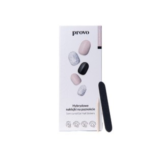 Provo hybrid Nail stickers NO.6 Glitterin 33 pieces