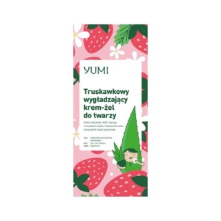 Yumi truskawkowy Krem-żel do twarzy wygładzający 50 ml