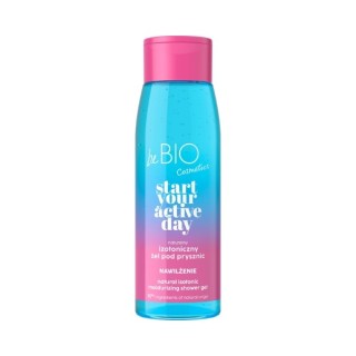 BeBio Cosmetics Naturalny izotoniczny żel pod prysznic Start Your Active Day NAWILŻENIE 400 ml