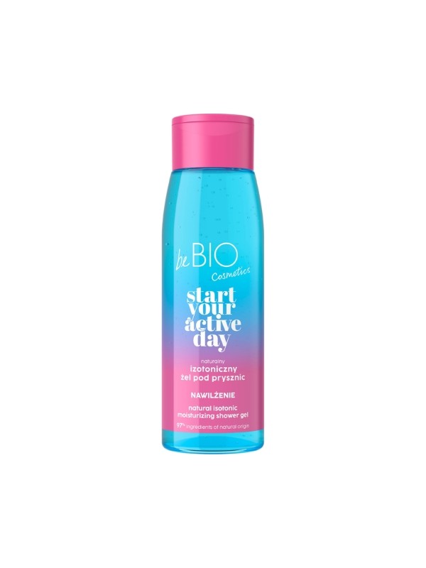 BeBio Cosmetics Naturalny izotoniczny żel pod prysznic Start Your Active Day NAWILŻENIE 400 ml