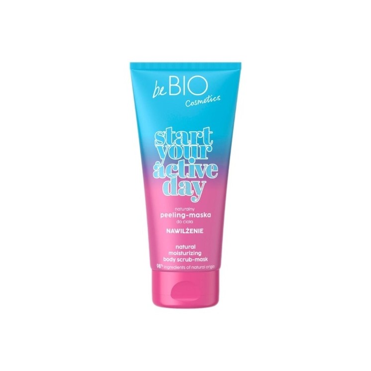 BeBio Cosmetics Natürliches peeling - Körpermaske Start Your Active Day FEUCHTIGKEITSPFLEGEND 200 ml